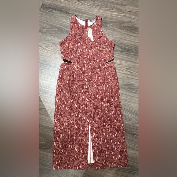 NWT Anthropologie Sleeveless Cutout Slim Midi Dress - Picture 4 of 13